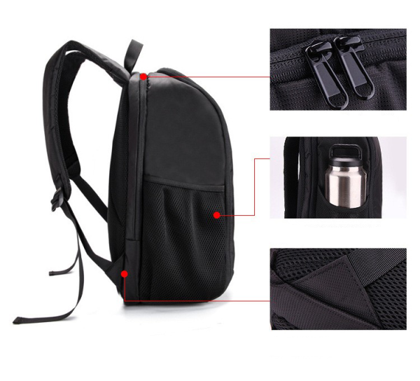 Camera Bag With Water Resistant Shockproof Partition