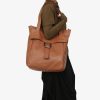 Genuine Leather Tote Shoulder Bag for Women