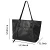 Genuine Leather Hobo Large Tote Crossbody Bag for Women