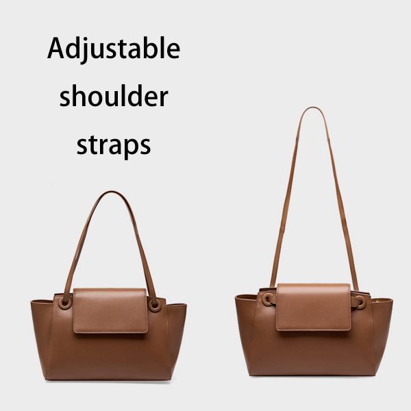 Genuine Leather large-capacity shoulder tote bag