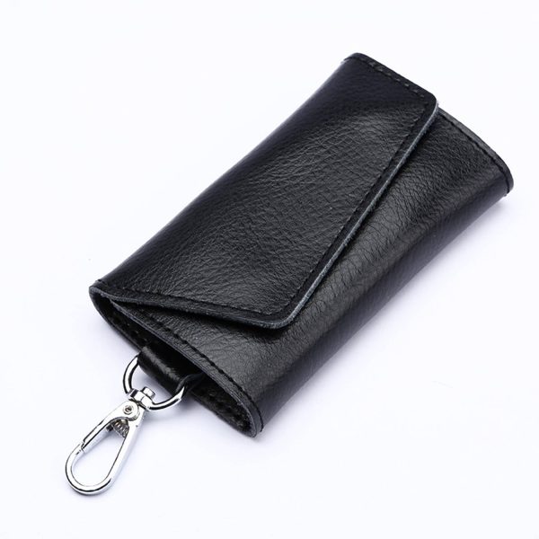 Leather Car Key Holder Bag