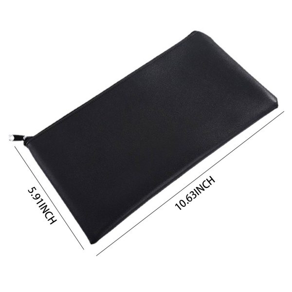 PU Leather Pencil Case Storage Bag