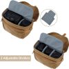 Canvas Outdoor portable waterproof camera bag