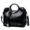 PU woven tote bag handbag for women With a round bracelet