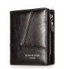 PU Leather Wallets for Men Women