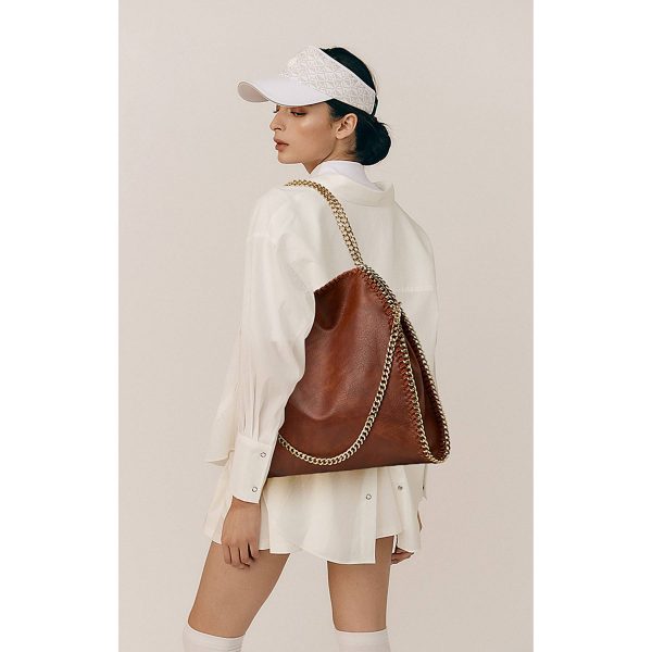 PU Chain minimalist cross-body Tote bag