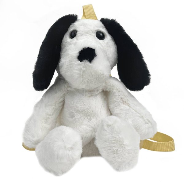 Cotton Plush puppet dog backpack for kids