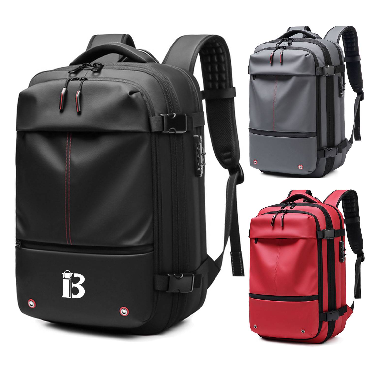 Vacuum Compressed Oxford Cloth Backpack