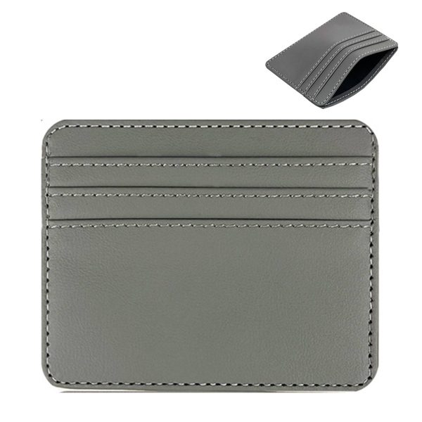 PU Leather Slim Card Wallet