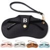 PU Leather Sunglasses Storage Bag