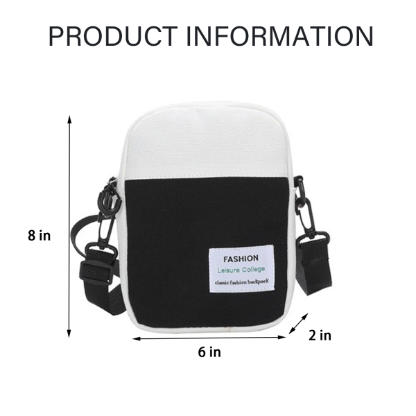 Fashionable Casual Small Diagonal Crossbody Bag