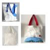 Shopping hand canvas bag
