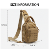 Multifunction Tactical Sling Chest Bag Pack