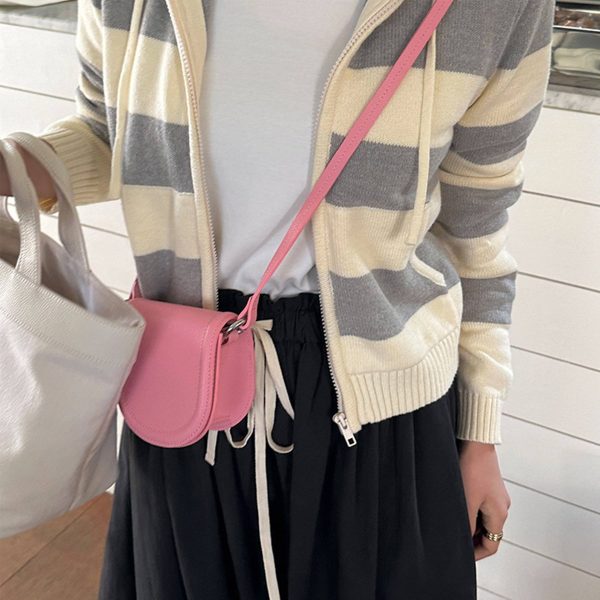 Genuine Leather Mini cross-body handheld women's bag
