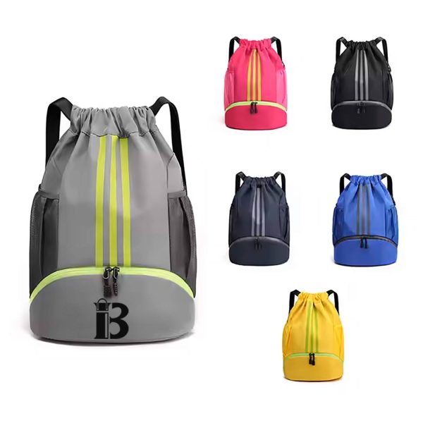 Drawstring Pocket Shoulder Bag