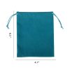 Flannelette Drawstring Small Storage Bag