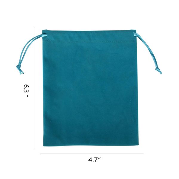 Flannelette Drawstring Small Storage Bag