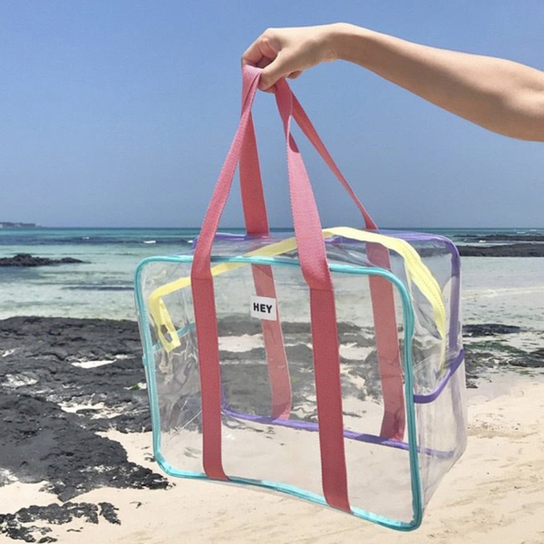PVC Travel Large Capacity Shoulder Bag Color