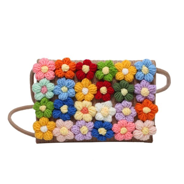 Daisy Handwoven Crossbody Handbag