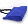 Blue Canvas Large Capacity Tote Bag