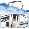 Transparent Waterproof Cosmetic Bag W/ Zipper