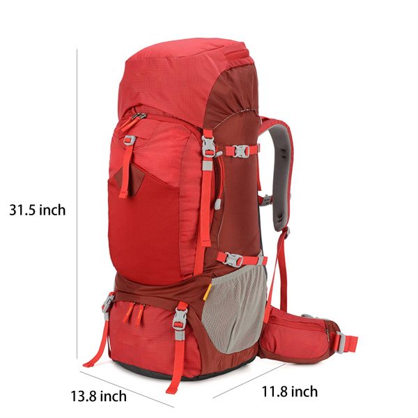 Nylon waterproof high-capacity outdoor mountaineering bag