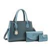 3 in 1 Pu Leather Popular Classic one-shoulder handbag set