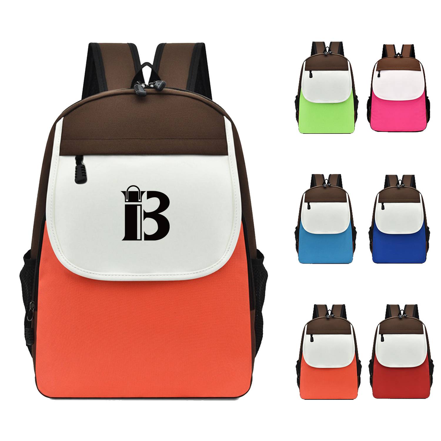 Large Capacity Nylon Kids School Backpack
