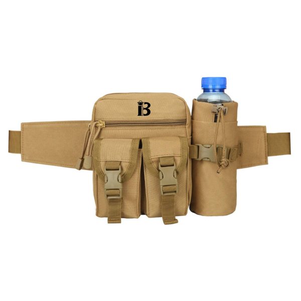 Large capacity canvas tactical waist bag Fanny Pack