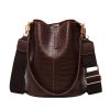 PU Bucket Bag And Crossbody Shoulder Handbags