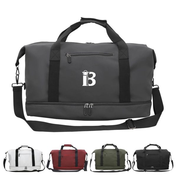 Oxford Gym Duffel Bag with Luggage strap