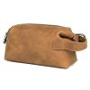 Leather Wearable Cosmetic bag