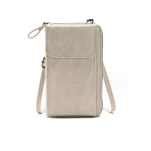 PU Leather Crossbody Sling Phone Bag