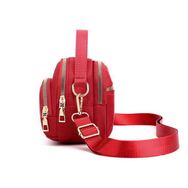 Nylon Mini Cell Phone Crossbody Bag