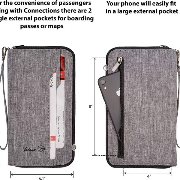 Fashionable Travel Document Organizer