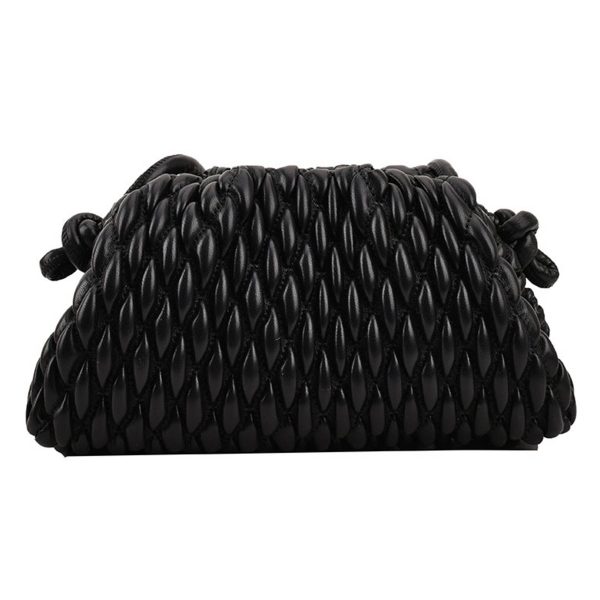 PU Crossbody Purse Quilted Clutch Handbag for Women