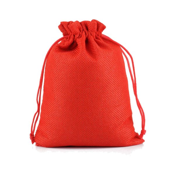Burlap Drawstring Gift Bag