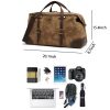 Canvas Waterproof travel sports duffel bag