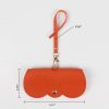 Soft PU Leather Sunglasses Bag