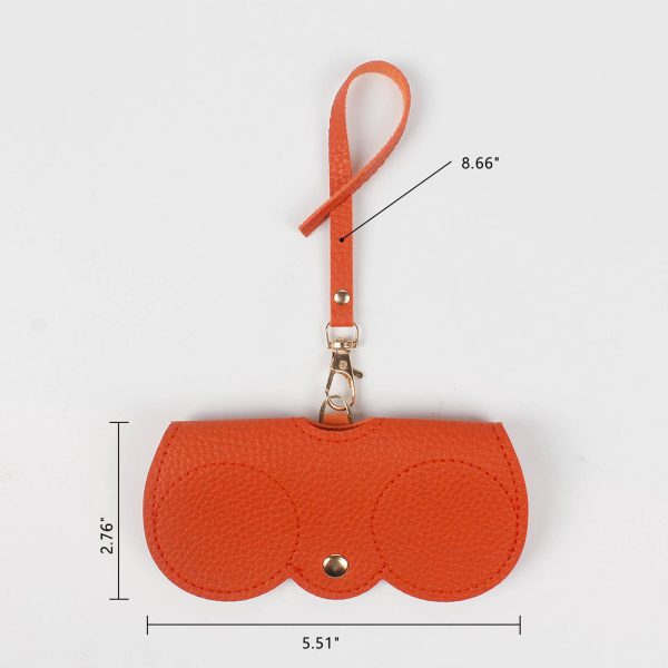 Soft PU Leather Sunglasses Bag