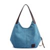 Canvas Women's Multi-pocket Tote Bag