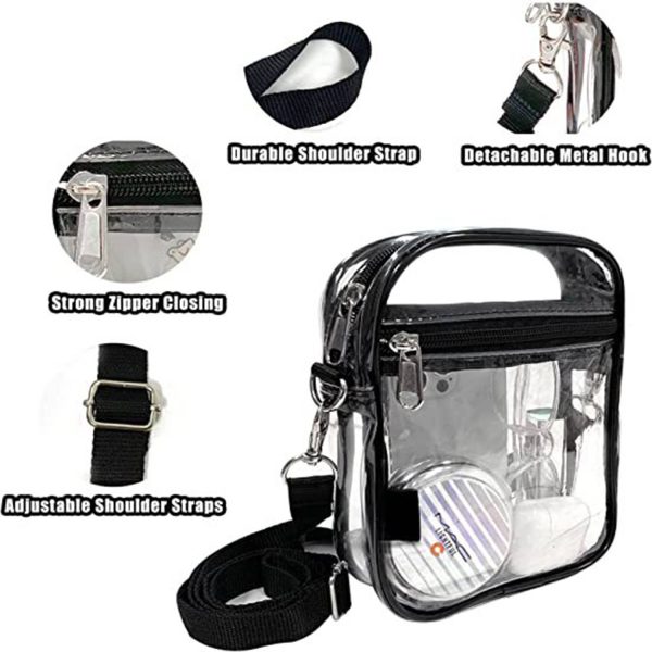 Clear Messenger Bag For Work & Business Travel
