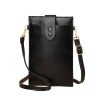 Women's Soft PU Leather Wallet Crossbody Bag Phone Purse