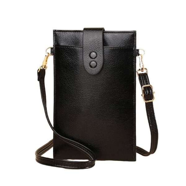 Women's Soft PU Leather Wallet Crossbody Bag Phone Purse