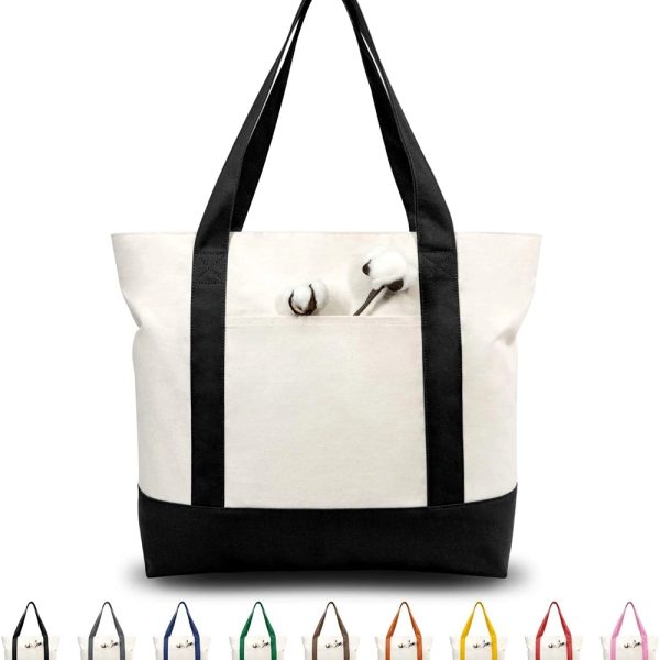 Large Canvas Tote Bag