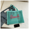 Large Capacity Sheer Mesh Beach Tote Bag