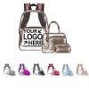 Clear PVC Backpack Set of 6