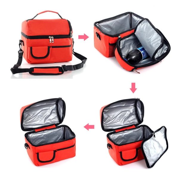 Dual Duty Lunch Cooler bag