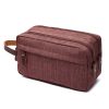 Polyester Waterproof Cosmetic Toiletry Bag