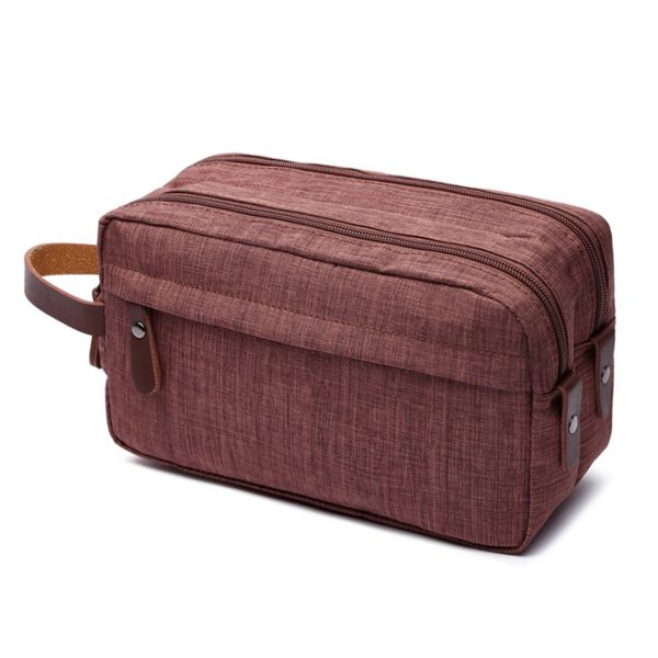 Polyester Waterproof Cosmetic Toiletry Bag